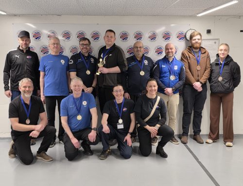 Karl Kristinsson sigraði á Landsmótinu í Sportskammbyssu í dag