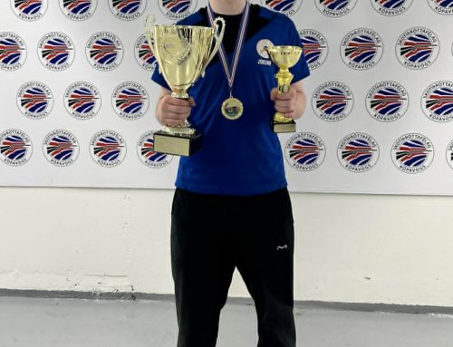 Tvö Íslandsmet féllu um helgina í þrístöðu